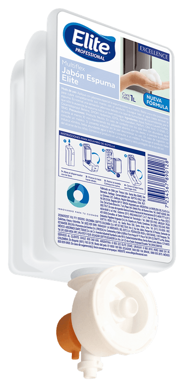 Jabón Elite Multiflex Espuma código 98140